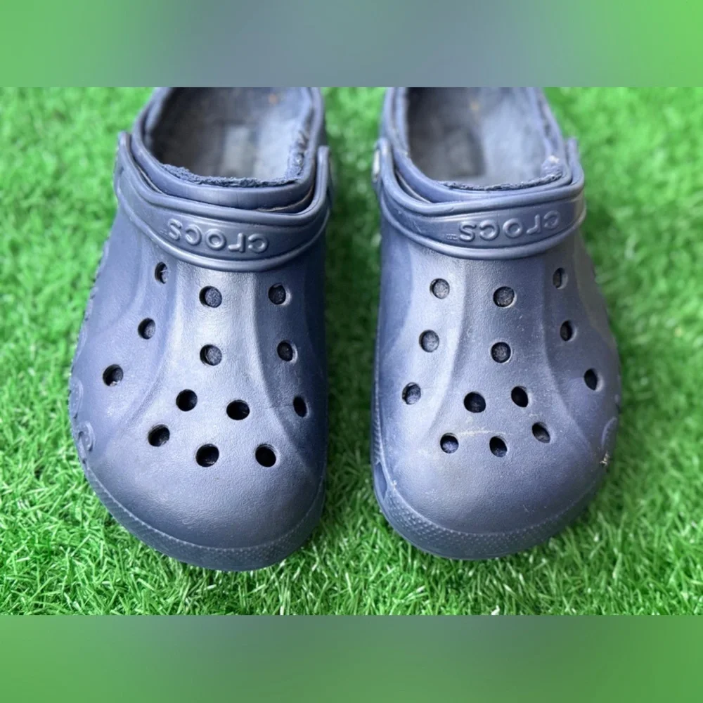 CROCS Blue Water‎ Shoes with Ventilation and Heel Strap Size M-6 W-8